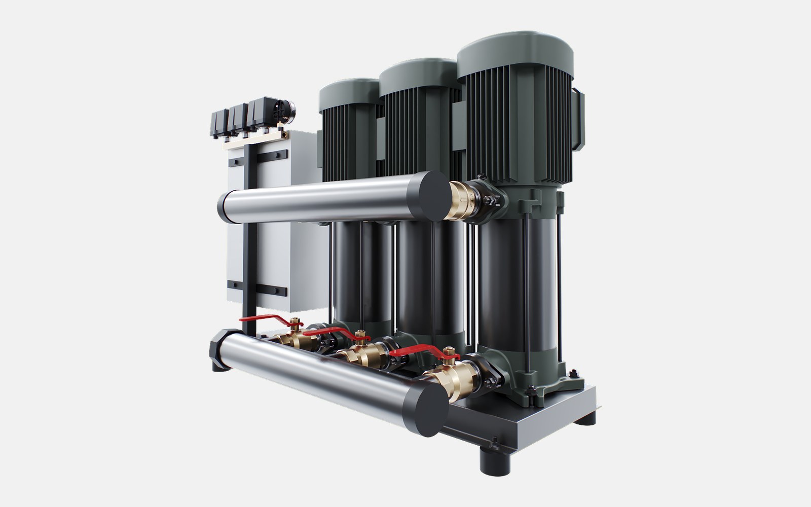 GURDE Full Automatic Booster Sets with Noryl Impellers