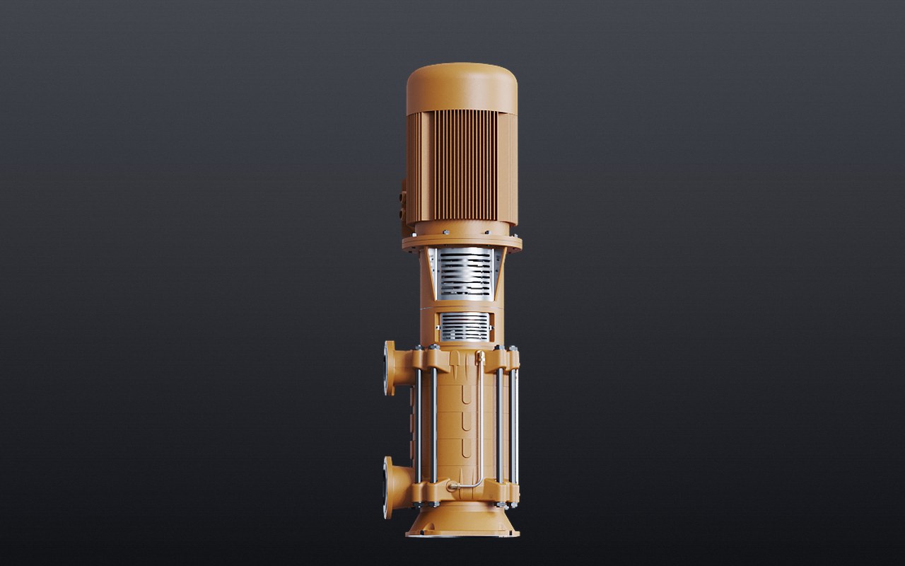 GURDE Vertical Multistage Centrifugal Pumps (GMP-VH)